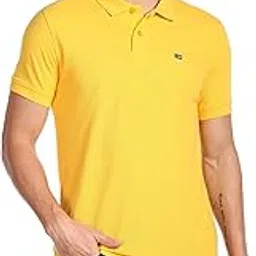 Men Cotton Solid Regular Fit Polo T-Shirt-image-38