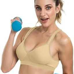 tweens Lite Wite Women's Lightly Padded Full Coverage Sports Bra-picture-1