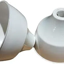 Nechu Kitchen Ceiling Fan Canopy Cover, White, 1 Pair-picture-11