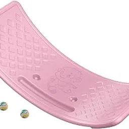 GUDMART Kids Balance Board Concentration Balance Trainer for Games Activity Twisting Pink-picture-44