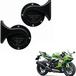 Premium Dual Wind Tone Horn for Ninja ZX-6R & Other Bikes & Cars | Loud Sound | 12V Electric Horn Set-picture-22