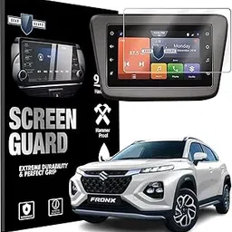 RGY Fronx Delta | Delta+ | Zeta Accessories 7" inch Delta | Delta+ | Zeta [2023-2024] Navigation or Music System Touch Screen Guard Company Fitted - Matte-image-81
