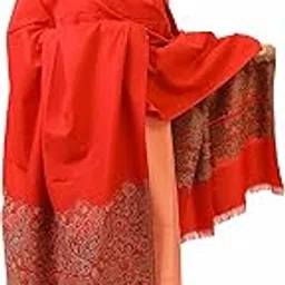 swi with label Women's Kashmiri Kani Woven Wool Shawl-picture-25