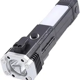 ASTOUND 2IN1 Super Bright LED Torch Flashlight+USB Hammer Tactical Camping Outdoor Lamp-image-57