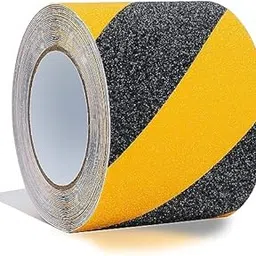 ISAN® Anti-Slip/Anti-Skid Transparent Traction Tape 144mm (6” Approx.) Width,for Safety/Security of Stairs, Ramps, Slippery/Polished Floor, 1 Pc. (2 Mtr. Length)-picture-27