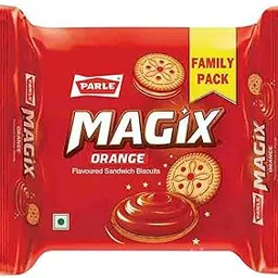Parle Magix Orange Cream Biscuit, 183.6g Pack-picture-23
