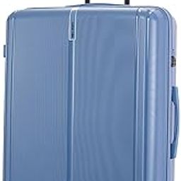 nasher miles The Line Hard-Sided Polypropylene Check-in Luggage Dark Blue 28 inch |75 Trolley Bag-picture-8