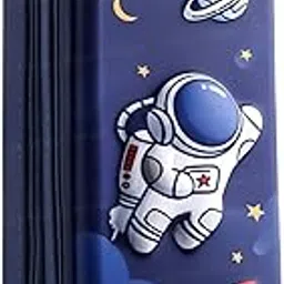 ArtSpark Space Theme Pencil Case - 3D EVA Pencil Case Pouch for Boys, Multipurpose Zipper Pencil Pouch for Kids, Pen and Pencil Bag for School Kids, Kawaii Stationery Storage Box (Multicolor)-picture-12