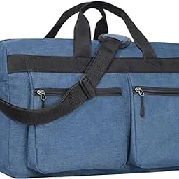 fatmug Overnight Carry On Luggage Polyester Travel Duffel Luggage Bag, Packing And Storage - Men And Women's - (38 L, Navy Blue), 11 Inches-picture-13