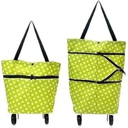 Anugrah Adjustable Shopping Trolley Carry Bag for Vegetables and Grocery with Wheels for Men and Women-picture-32