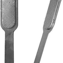 fashion accessories Dual Sided Stainless Steel Pedicure Foot File Callus Remover Foot Scrubber for Home and Saloon Use Men And Women set of 1 pcs-image-25