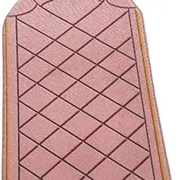MYADDICTION Flannel Prayer Rug Doormat Floor Mat for Ramadan Eid Gift Pink Large-image-63