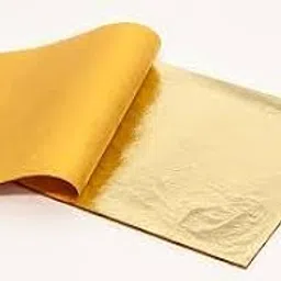 A.S.K Vark 100 Imitation Gold Leaf Sheets 8 x 8 cm for Gilding, Arts & Crafts, Resin Art, Paintings, Crafts, Nail, Furniture Decoration etc.-picture-18