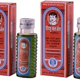 URJUWANI NEW SHISHU PAL AYURVEDIC TEL FOR BABY MASSAGE OIL 50MLx2 PACK OF 2-image-90