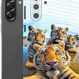 AtOdds Mobile Skin Sticker Wrap | Compatible for Samsung A56 (5G) | Scratchproof Matte Finish | Full Coverage for All Sides & Camera Protection (Selfie)-picture-15