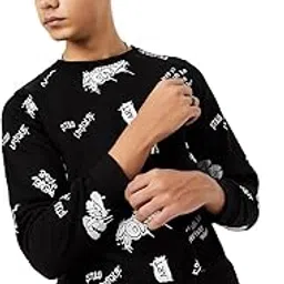 Max Cotton Blend Boy's Round Neck Sweatshirt-picture-17