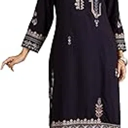 nehamta Women's German Rayon Kurta & Palazzo Set-picture-19