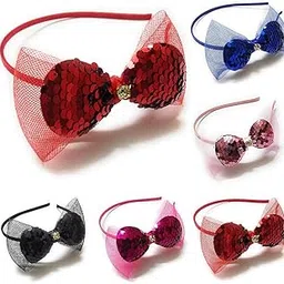 autowrap 6 PCS Headbands for Girls Toddler, Glitter Girls Headbands, Flower Girls Headbands for Kids Children Teens-picture-30