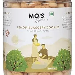 Mo's Lemon & Jaggery Cookies, 150 G | Vegan | Tasty & Healthy Cookies | 100% Natural & Preservatives Free | High Fiber & Diabetic Friendly Cookies-picture-16