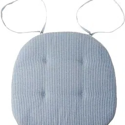 BIG BOOM® 16'' Removable Dining Garden Patio Home Chair Seat Pad Cushion Blue Stripe-picture-12