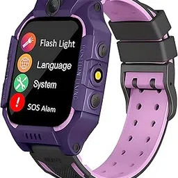 GameSir Q18 Kids Smart Watch 1.44" TFT Display 3G / 4G SIM Support, Music Player,Learning & Gaming Apps, Gift Watch, Waterproof, LBS Tracking/GPS, 2 Way Calling Smart Watch for Boys & Girls (Purple)-picture-59