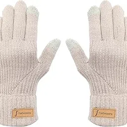 fabseasons Acrylic Woolen Winter Gloves for Women & Girls, fits everyone above 10 years-picture-31