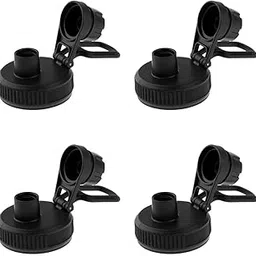 HEAVENGLOW 4 Pack Sports Water Bottle Replacement Lid Cap for Wide Mouth Vacuum Bottle-image-26