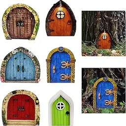 Fairy Garden Accessories Outdoor, Wonderland Like Decoration Fairy, 7 Garden Houses for Outside, Acrylic Fairy Accessories, 10cm x 5cm-image-64