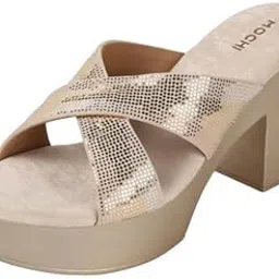 Women Block Heel Slip-on Sandal-image-88