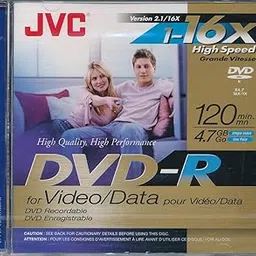 JVC Home VDR47GU 4.7 GB Blank DVD-R Media for Data and Video-picture-10