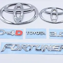 MVKS CAR Badge Emblem Monogram Logo Decal Wrap Sticker 3D Symbol Graphic kit Compatible with FORTUNER-picture-20