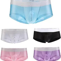 VELURA Man's Silky Soft Solid Boxer Brief Men's Underwear L Pink|Underwear|1 Piece Men's Underwear|Clothing Shoes Accessories-picture-36