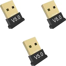 GR Deals USB Bluetooth Adapter for PC, 5.0 Bluetooth Dongle Receiver Supports Windows 11/10/8.1/7 for Desktop, Laptop, Mouse, Keyboard, Printers, Headsets, Speakers. Black. (Pack of 3)-picture-30