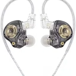 Concept Kart QKZ AK6 Lucky in-Ear Monitor Wired Earphones with HD Mic, 11mm Dynamic Driver, 3 Tuning Switches, Detachable 2-Pin OFC Cable, Wired IEM with 3.5mm Jack for Music, Gaming & Calls (Black)-image-50