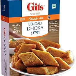 Gits Instant Dhoka Snack Mix, Makes 24 Pieces, Pure Veg, Indian Snack Mix, 200g-picture-30