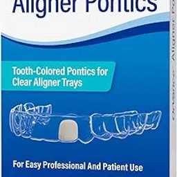 OrVance Aligner Pontics| Specifically Designed to Fill the Space of Missing or (Partially Missing) Teeth in Clear Aligner Trays and Retainer (16 Count)-picture-22
