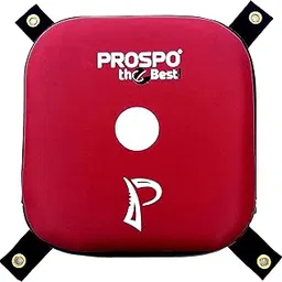 PROSPO Square Target PAD (Red) for Solid Wall Pad Target Taekwondo Square Foam Boxing Wall Punching of Karate, Martial Art, Thai, MMA,UFC-picture-14
