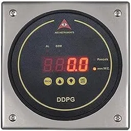 Digital Differential Pressure Gauge for Laminar Cabinets, Safety Units (4 to 20ma output + with wall mounting box, 0 to 1000pascals) image 1
