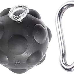 MERISHOPP Pull up Balls with Carabiner Accs Power Ball Hold Grips for Arm Back Fitness Black|Sporting Goods|Fitness Running & Yoga|Strength Training|Other Strength Training-image-45