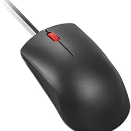 Lenovo 120 Wired Plug & Play USB Mouse, High Resolution 1600 DPI Optical Sensor, 3-Button Design with clickable Scroll Wheel, Ambidextrous, Ergonomic Mouse for Comfortable All-Day Grip (GY51L52636)-picture-67