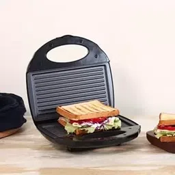 Drumstone (10 Years Warranty) Non-Stick, Lightweight and Compact Panini Press, Black-picture-33