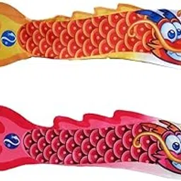 STYLEHEAVEN 2Pcs Chinese Dragon Mark Outdoor Windsock Carp Streamer Hanging Decor 70cm|Home & Garden|Yard, Garden & Outdoor Living|Garden D?©cor|Windmills & Wind Spinners-picture-11