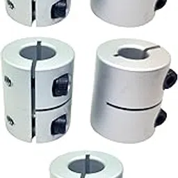 INVENTO 5Pcs 10x12mm Motor Jaw Shaft Coupler Aluminum 10mm to 12mm Rigid Self Centering Coupling for 3D Printer Z Axis Nema 23 Stepper Motor DIY-image-40