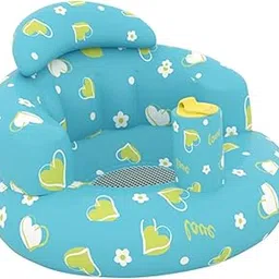 Jazzy Pearls® Baby Inflatable Seat Portable Floor Seater for Sitting up Summer Living Room Blue|Home & Garden | Kids & Teens at Home | Furniture | Sofas & Armchairs-image-36