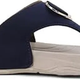 Cozy Wear Women Flats (Blue, 6) | Flats for Women | Synthetic-picture-24