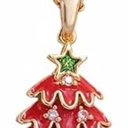 sysvent the future Christmas Tree Necklace Novelty For Festive Anniversary New Year Tree | Fashion Jewelry | Necklaces & Pendants in AD stone for Girls,Wemen-picture-17