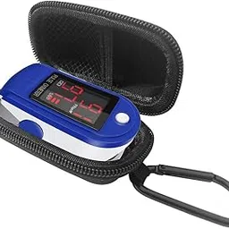 DailyU Travel Case for AccuMed CMS-50DL Fingertip Pulse Oximeter Blood Oxygen SpO2 Sports and Aviation Fingertip Monitor(CASE ONLY)-image-52