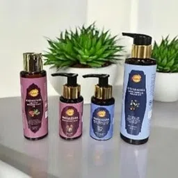 Gratitude Navakesha Anti-Hairfall & Hair Growth Combo Kit Growth Booster Hair Oil 100ml, Scalp Serum 50ml,Antihairfall Shampoo Shampoo 200ml Complete Set for Strong-image-36