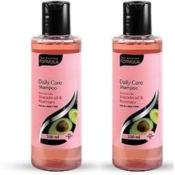 Assuree Daily Care Shampoo with Avocado Oil and Rosemary Extract for Natural Moisture Management, 200ML(Pack of 2)-picture-54