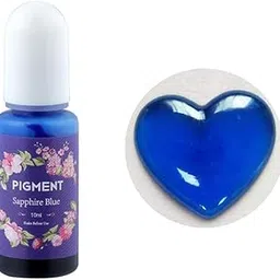 M.F.H 10ml UV Resin Mix Color Liquid Pigment Colorant Resin Pigment Quick Drying DIY Crafts Jewelry Making Tools (Sapphire)-picture-21